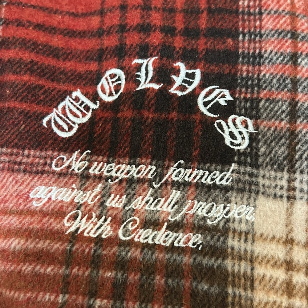 Darc Sport Red Plaid Bomber Jacket - Picture 7 of 14